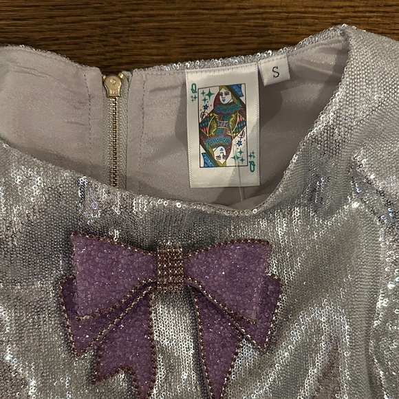 QUEEN OF SPARKLES Colorful Bow Dress - Picture 2 of 4